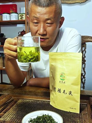 紫阳雨前毛尖口粮绿茶#安康 #紫阳富硒茶 #口粮茶 #口粮茶推荐 #口粮茶绿茶 @抖音小助手
