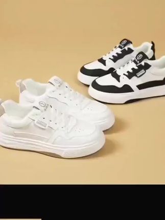 【啄木鸟111】品牌平底秋季小白鞋网红学生厚底ins韩版潮鞋透气#穿搭 #谁穿谁好看 #好鞋推荐 #好穿不累脚 #好穿又好搭