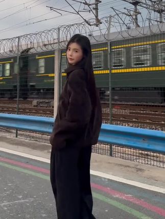 琥珀流光游牧风飞机扣夹克男款秋冬新款复古vintage美式短款外套