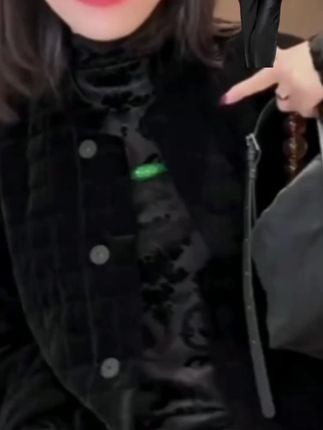 外套气质网红时尚休闲黑色春秋季女装棉袄百搭薄棉加棉显瘦新中式#爆款热卖中 #好物推荐🔥 #大数据推荐给有需要的人 #双十一#新中式外套