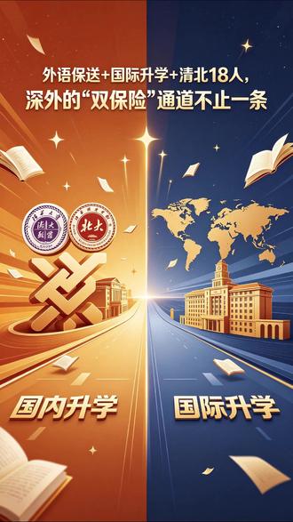 外语保送+国际升学+清北18人,深外的“双保险”通道不止一条 2025年深外121人免高考保送名校,清北录取18人,国际书院77人狂揽446份海外录取!即便不走保送,文化生600分率也高居69.2%!今天带你一次性看懂深外的“四大书院”通关秘籍。#深圳中考 #深圳外国语学校 #中考技巧