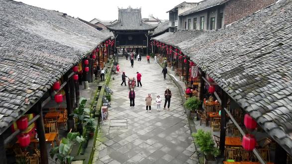 四川 乐山 罗城古城 船形街 #历史古迹 #古镇