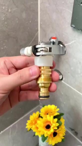 洗衣机水龙头转换器多功能转接头台盆洗车水枪水管多用途转换配件#水龙头转换器 #多功能配件 #家居好物 #洗车配件 #水管转换