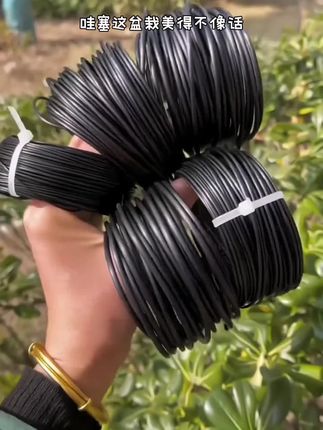 盆景造型专用铝丝铝线盘扎铝丝线蟠扎园艺铁丝花卉罗汉松定型吕丝#强烈推荐 #实体厂家 #专业生产厂家 #五金工具