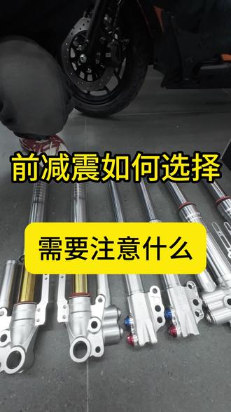 选择前减震需要知道些什么?#前减震 #减震器 #电动车 #电动车升级