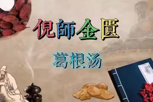 金匮第23集--葛根汤