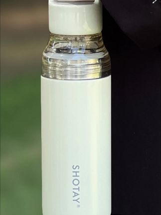 尚泰高颜值316L不锈钢内胆保温水杯女简约茶水分离便携车载吸管杯#保温杯 #茶水分离 #便携水杯 #女款水杯 #尚泰