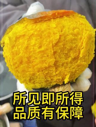 金黄的果肉,浓郁的板栗味,想吃粉面香甜贝贝南瓜的姐姐一定要来我们原产地看看,所见即所得的品质~#贝贝南瓜