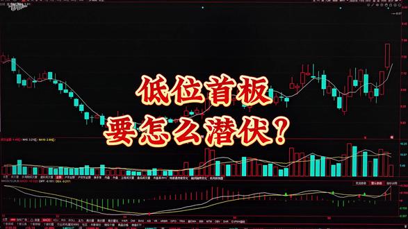 低位首板要怎么潜伏?如何在它启动以前找到它?#首板 #股票 #股市 #启动 #股民