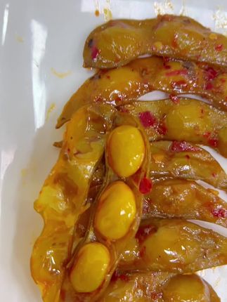 经典长沙味的湘小圈吮指毛豆配个八加一别提多爽了 #毛豆 #湖南风味