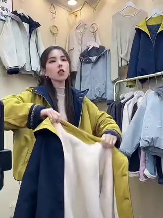 #女装穿搭 加绒加厚2025冬季新款宽松韩版连帽派客服外套女休闲棉衣棉服#上衣穿搭 #休闲棉衣棉服 #冬季新款棉衣 #棉衣棉服外套