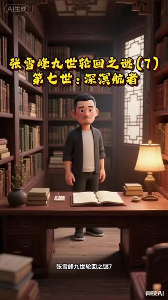 #张雪峰 张雪峰九世轮回之谜,第七世:深溟航者