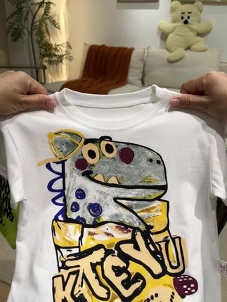 #儿童T恤 #高品质童装 #涂鸦艺术 #谁穿谁好看#潮酷穿搭