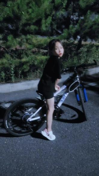 富士达征途460#山地车#夜骑打卡#风一样的少年