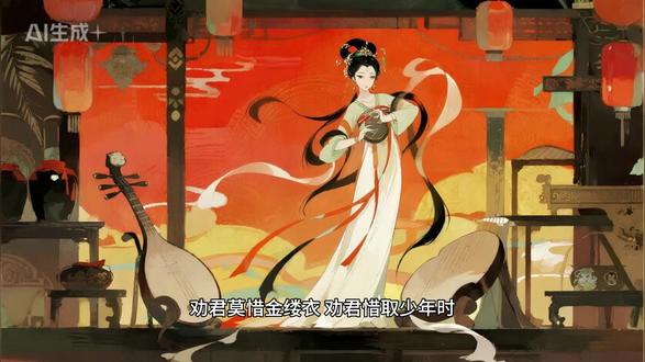 佚名:花开堪折直须折,莫待无花空折枝。 #古诗词 #诗词 #佚名
《金缕衣》
劝君莫惜金缕衣,劝君惜取少年时。
花开堪折直须折,莫待无花空折枝。
这首《金缕衣》是唐代乐府民歌中的经典,藏着民间最直白也最热烈的时光之悟,相传为杜秋娘所作,她以歌女之身,将对岁月、对青春的珍惜,唱成了穿越千年的劝勉。
彼时的长安,酒肆歌楼间总绕着婉转的歌声,杜秋娘身处其中,见惯了世人的执念:有人追名逐利,守着金缕衣般的荣华不肯放手;有人虚度光阴,把少年时的美好轻抛在身后,待到容颜老去、岁月迟暮,才追悔莫及。她看遍了这般遗憾,便借着一曲《金缕衣》,将心底的话唱给世人听。
金缕衣虽华贵,可黄金易得,青春难留;锦缎虽璀璨,却抵不过时光的消磨。就像枝头的繁花,开得最盛时,便要尽情折取欣赏,若一味等待、迟疑,等花谢叶枯,只剩空枝在风中摇曳,再伸手,便只剩满心空落。这不是教人行乐及时,而是藏着最温柔的提醒:青春是世间最珍贵的花期,别让执念困住脚步,别让迟疑辜负时光,珍惜眼前的美好,把握鲜活的少年时,才不算辜负此生。
这曲歌,没有华丽的辞藻,却以最质朴的心意,道尽了时光的真谛,从唐时的歌台,一直唱到千年后的岁月里,依旧温柔叩击着人心。