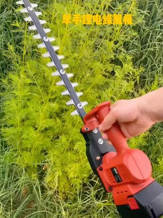 【电动绿篱修剪机充电式修花剪刀修枝剪采茶叶绿化花草园林工具神器】#大自然的美丽风景 视频同款