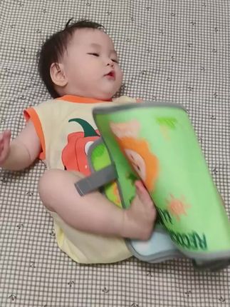 #宝宝安静书#宝宝婴儿书#婴儿安静书 0-3岁婴儿撕撕书宝宝布书撕不烂6个月8玩具安静书0-3岁婴儿早教