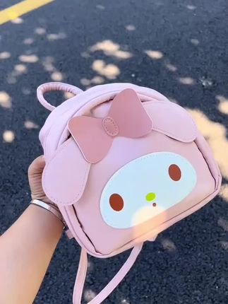 超可爱的粉色美乐蒂双肩包#美乐蒂