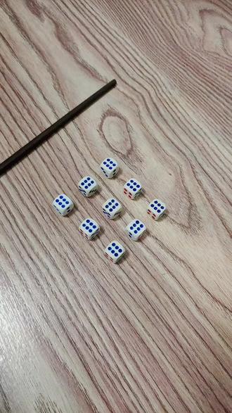 骰子9颗变8颗,其中一颗怎么不见了? #遁地术