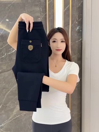 #休闲裤 #谁穿谁好看 #秋季新款#面料柔软舒适 #男女同款