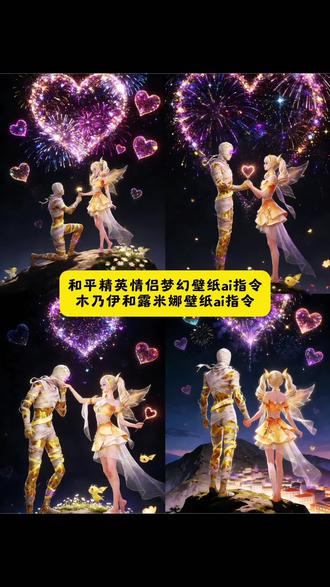 最磕的一对,你们觉得呢? 和平精英情侣壁纸 和平精英情侣壁纸指令教程 木乃伊 露米娜 木乃伊与露米娜壁纸 沙丘之主与精灵之光拥抱指令 和平精英壁纸 和平精英丝路敦煌打卡壁纸 #和平精英 #和平精英壁纸 #豆包ai #豆包出大片有两把刷子 #壁纸