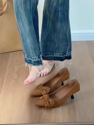 #女鞋推荐 #百搭女鞋 #单鞋 #尖头高跟鞋 #谁穿谁好看系列