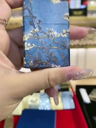 抖音旗舰 ZORRO佐罗彩印梵高明画杏花防风煤油打火 机创意潮节日礼物送男友#七夕送礼清单 #在抖音入手的好东西 #男士神仙单品 #无限回购的宝藏单品 #我要上热门 @生活服务热点中心