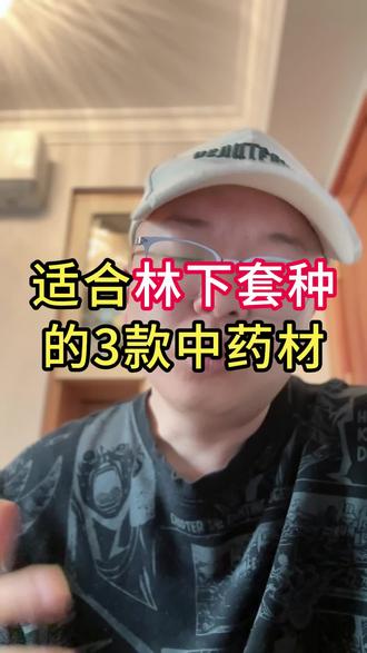 适合林下套种的三款中药材,有闲置地或者林地的可以试试#中药材种植 #林下套种