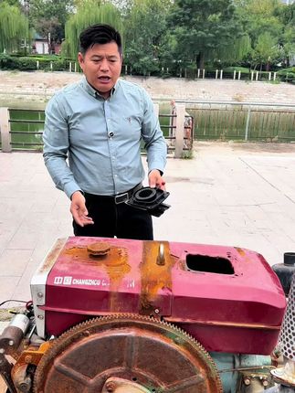 小四轮加水口防止热水外窜