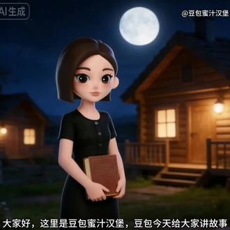 豆包讲故事之大灰狼和小白兔#豆包#灵光#青年创作者成长计划 #AI创作浪潮计划#儿童动画