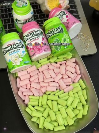 绿箭多口味口香糖活动来啦!茉莉绿茶!玫瑰花香!薄荷味!从小吃到大的绿箭,他家品质还是一如既往的好#绿箭#口香糖 #口气清新