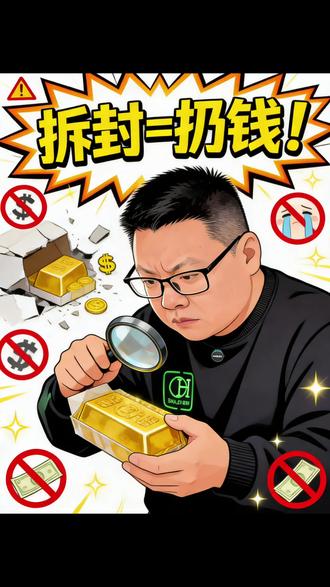 从银行刚买了金条 票据保存好 千万不要拆封 #理财 #抖音流量扶持 @@DOU+小助手