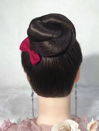 #中国🇨🇳风 #国风精致盘发美学#姐妹#盘发#发型