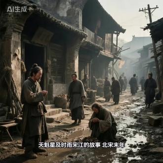 #上热搜 #历史故事 梁山头头天魁星及时雨(宋江)