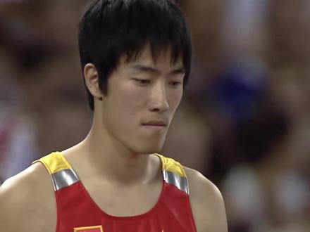 王从天降,怒目圆睁#田径#刘翔