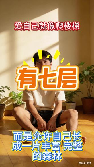 爱自己的七个层级 你真的懂得爱自己吗?看看视频就知道了#爱自己的方式 #情绪 #内耗