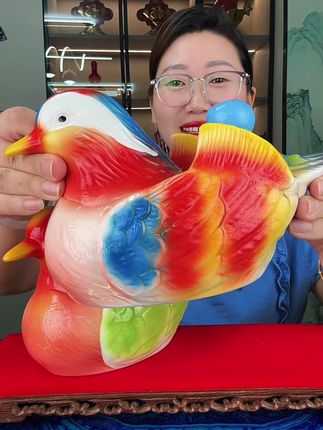 #精品摆件 #送礼佳品 #高档大气上档次 #景德镇陶瓷