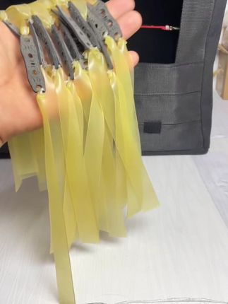 暴力竞速皮筋#弹弓爱好者 #弹弓皮筋 #暴力皮筋