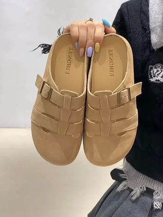 #夏季新款#时尚美鞋#勃肯外穿拖鞋#上脚舒适不累脚 #内容启发搜索
