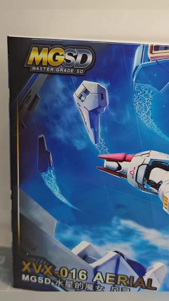 新品【SUPA】 风灵 MGSD 水星的魔女 主角机 Q版 拼装 模型#高达模型 #好物推荐🔥 #拼装模型 #模玩 #大人也要玩玩具