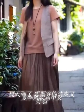 夏季修身马甲女薄款文艺休闲外搭V领短款马夹纯色无袖百搭女马夹