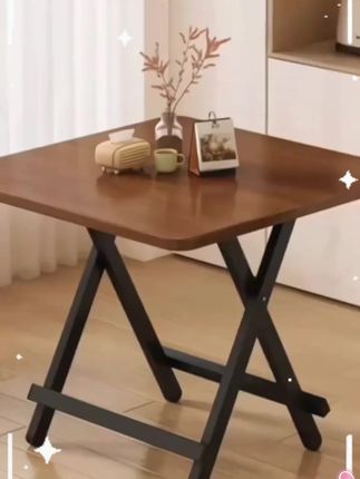 可折叠餐桌便携式家用小户型出租房饭桌宿舍写作业夜市摆摊四方桌