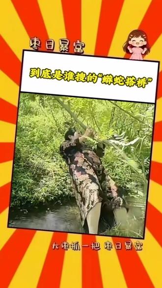 到底是谁搜的蟒蛇搭桥#搞笑 #离谱 #万万没想到 #内容启发分享计划