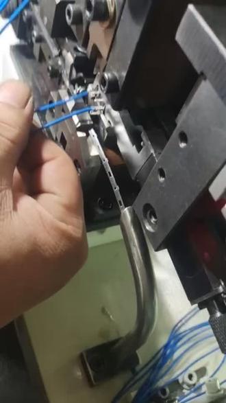 微动开关接线端子机 调试完成