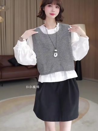 #女装 #时尚女装穿搭 #减龄穿搭 #这也太好看了 #遮肉显瘦穿搭