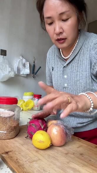 不用外面买!在家自制纯天然水果酵素,做法超简单 #水果酵素制作 #我的乡村生活 #水果新吃法 #酵素制作 @临猗红姐酵素冬枣园 @临猗南风百货三楼c49沐姿秀官方号