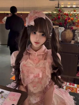 累累的时候就很想傻傻的和另一个柔软的人说些无厘头的话 #lolita#萌妹子
