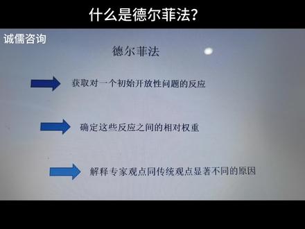 咨询师不经常用的德尔菲法咨询工具,好不好用呢,来听听吴老师的讲解吧#咨询师 #考证 #专业的事交给专业的人 #企业管理 #关注我每天坚持分享知识 @DOU+上热门 @DOU+小助手