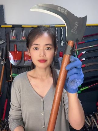 锰钢双砍镰刀砍柴刀 #双砍镰刀 #双砍王镰刀 #砍柴刀 #两用镰刀 #镰刀