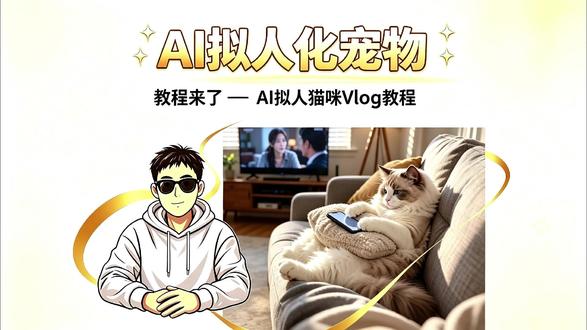 AI拟人化猫咪Vlog保姆级教程,零基础也能轻松做 保姆级教程|零成本复刻爆火的打工人猫咪 Vlog
#猫咪vlog #AI创作 #治愈猫咪 #宠物 #扶持新人计划